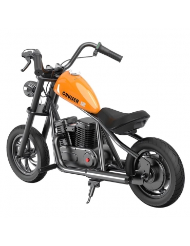 Hyper GOGO Cruiser 12 Moto elettrica per bambini, pneumatici da 12 pollici,  motore da 160W, batteria da 21,9V 5,2Ah - Arancione