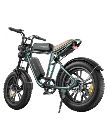 ENGWE M20 20*4.0'' Bicicletta elettrica Pneumatici Grassi, motore brushless  750W, velocità massima 45km/h - Verde