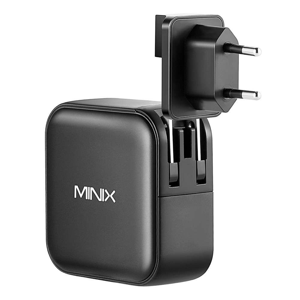 MINIX P140 Adattatore 140W GaN a ricarica rapida Caricabatterie universale  per MacBook, iPhone