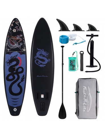FunWater SUPFR17M Stand Up Paddle Board 335*83*15cm - Nero