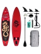 FunWater SUPFR17S Stand Up Paddle Board 350*84*15cm - Rosso