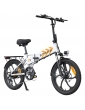 ENGWE P1 Bicicletta elettrica pieghevole, pneumatico 20*3...