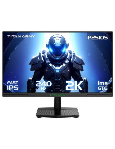 TITAN ARMY P2510S Flat Monitor da gioco 16:9 24,5 pollici...