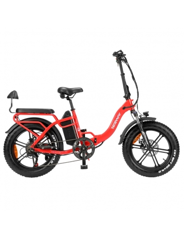 TESWAY S5 Bicicletta elettrica pieghevole, motore 250W,...