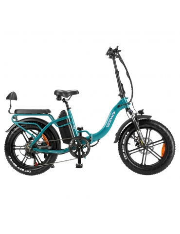 TESWAY S5 Bicicletta elettrica pieghevole, motore da...