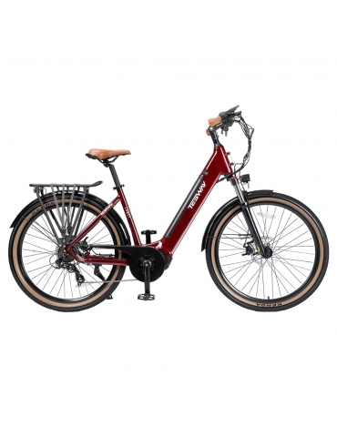 TESWAY COMET-F Bicicletta elettrica con motore centrale ,...