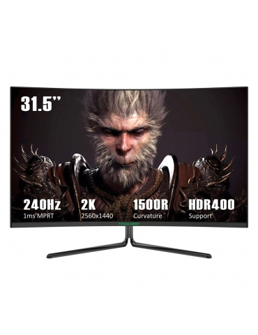 TITAN ARMY C32C1S Monitor da gioco da 31,5 pollici,...