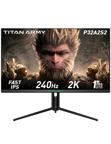 TITAN ARMY P32A2S2 Monitor da gioco piatto , 32 pollici...