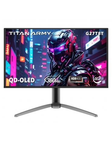 TITAN ARMY G27T8T Monitor da gioco piatto 26,5 pollici...