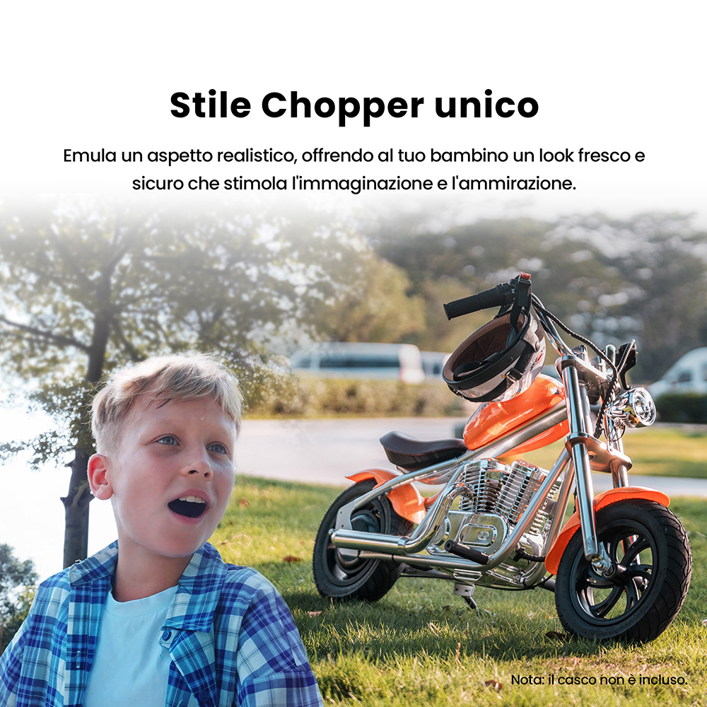 Hyper GOGO Cruiser 12 Plus Moto Elettrica per Bambini, 12