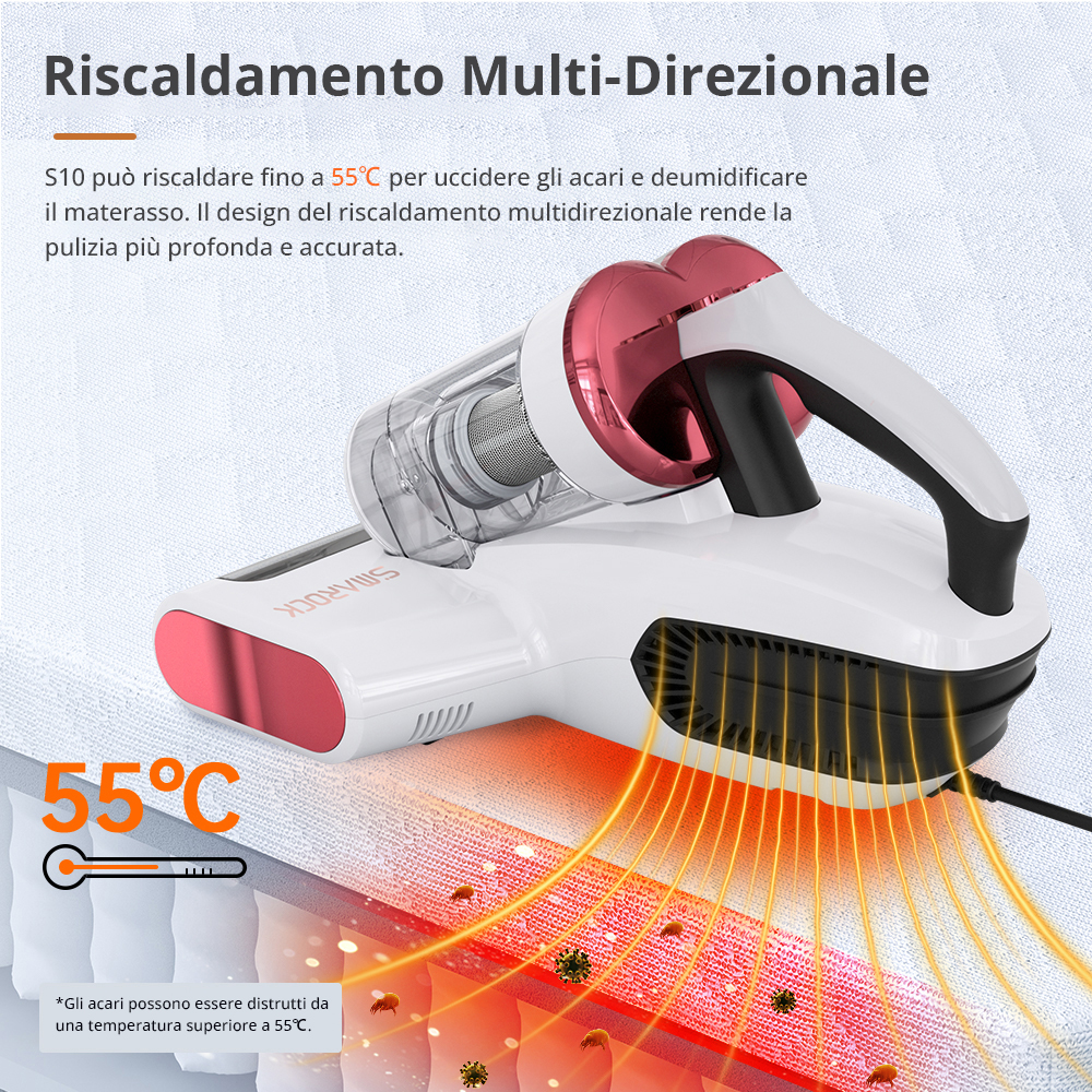 SMAROCK S10 PRO RECENSIONE ITALIANA sul Mini Aspirapolvere Portatile Super  