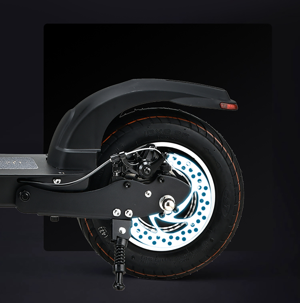 JOYOR K4 Electric Scooter, 500W Motor, 48V 10.4Ah Battery, 10 Inch Tire, 35km/h Max Speed, 30-40km Range, 120kg Max Load, Dual 