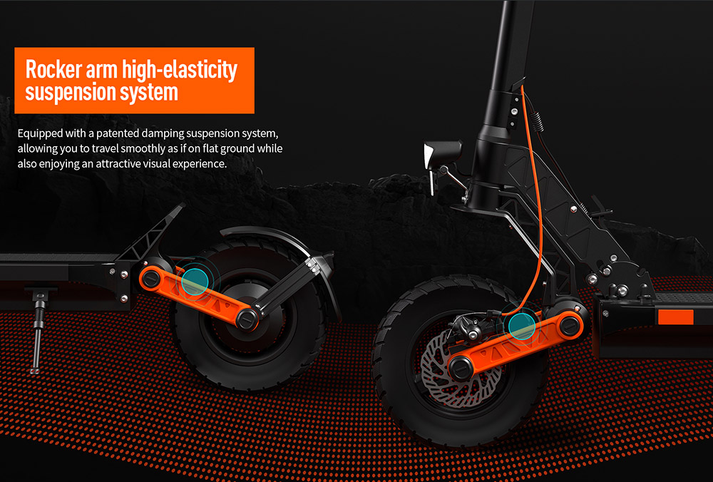 JOYOR S5 Pro Electric Scooter with ABE Certification, 10-inch Tires, 48V 26Ah Battery, 500W Motor, 25km/h Max Speed, 70-100km R