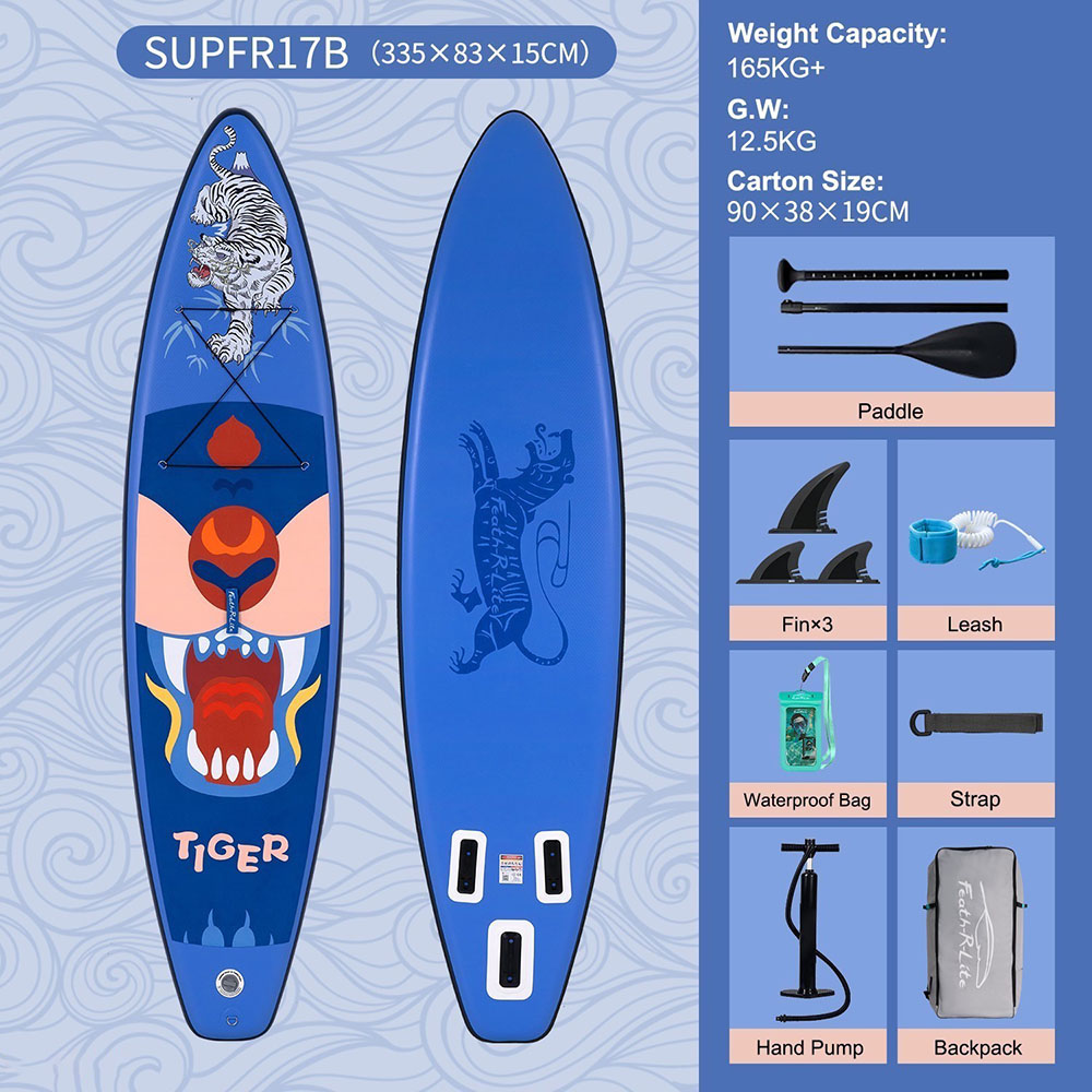 FunWater SUPFR17B Stand Up Paddle Board 335*83*15cm Blue