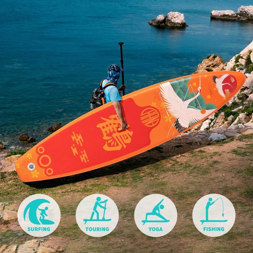 FunWater SUPFR17D Stand Up Paddle Board 335*83*15cm Orange