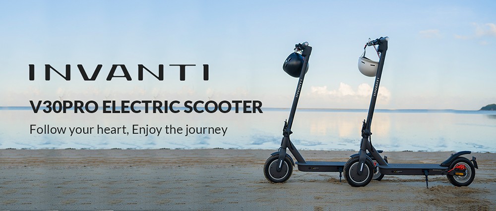 INVANTI V30PRO Electric Scooter  10-inch Tire  350W Motor  36V 7 5AH Battery  10-inch Tire  25km/h Max Speed  32km Range  Rear 