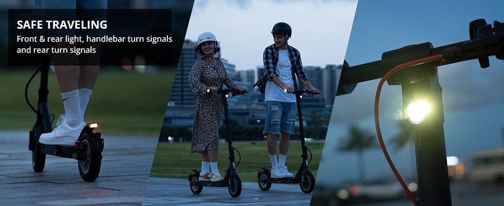 INVANTI V30PRO Electric Scooter  10-inch Tire  350W Motor  36V 7 5AH Battery  10-inch Tire  25km/h Max Speed  32km Range  Rear 