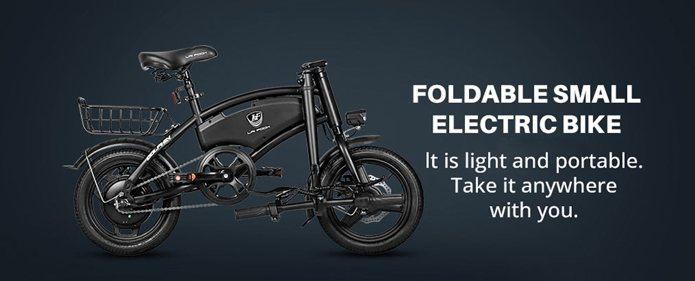 LAIFOOK Dolphin Folding Electric Bike  250W Motor  36V 7 8AH Battery  14-inch Tire  25km/h Max Speed  40km Range  Disc Brakes  