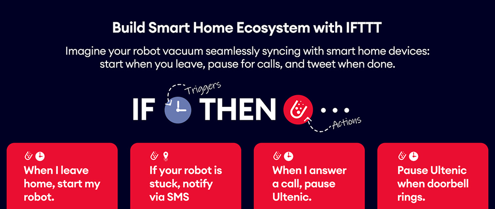 Ultenic T10 Lite Robot Vacuum Cleaner with LiDAR Navigation  4500Pa Suction  Self-empty  Matrix Clean  Up to 180min Runtime  2L