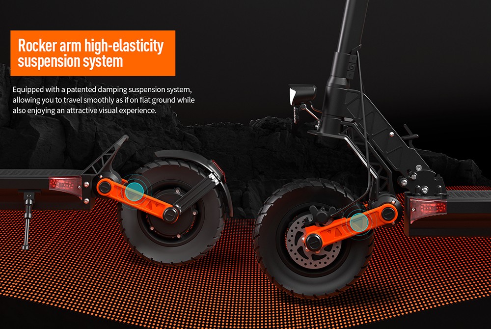 Joyor S8-S-Z Electric Scooter with Turn Signal  600W*2 Motor  48V 26Ah Battery  10-inch Tire  55km/h Max Speed  75km Range  Dua