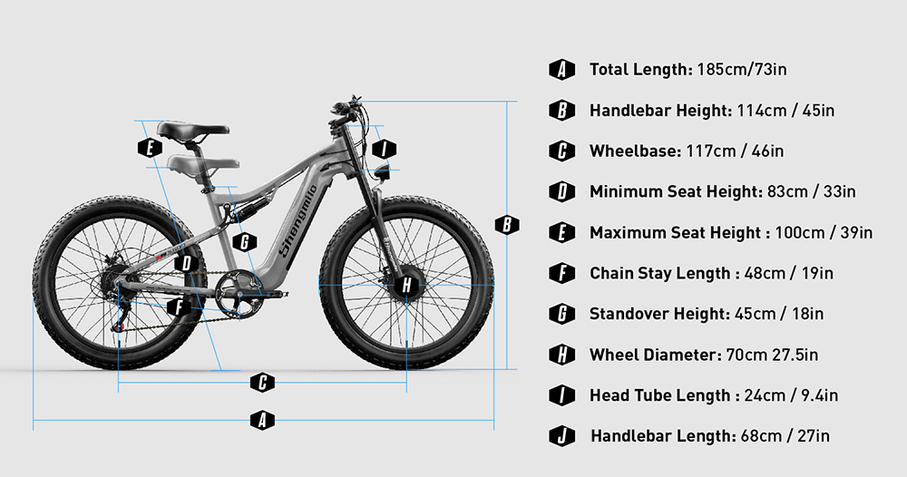 Shengmilo S600 Electric Bike  1000W*2 Motor  48V 17 5AH Battery  26 Inch Tires  42km/h Max Speed  90km Max Range  Mechanical Di