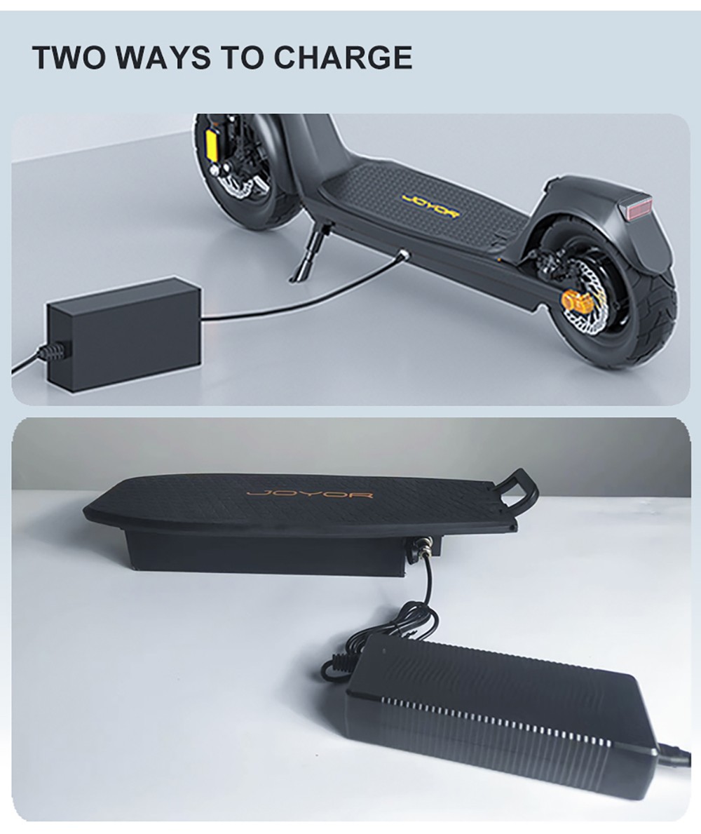 JOYOR C10E Electric Scooter  ABE Certification  500W Motor  48V 10 4AH Battery  10-inch Tires  20km/h Max Speed  40km Range  Fr