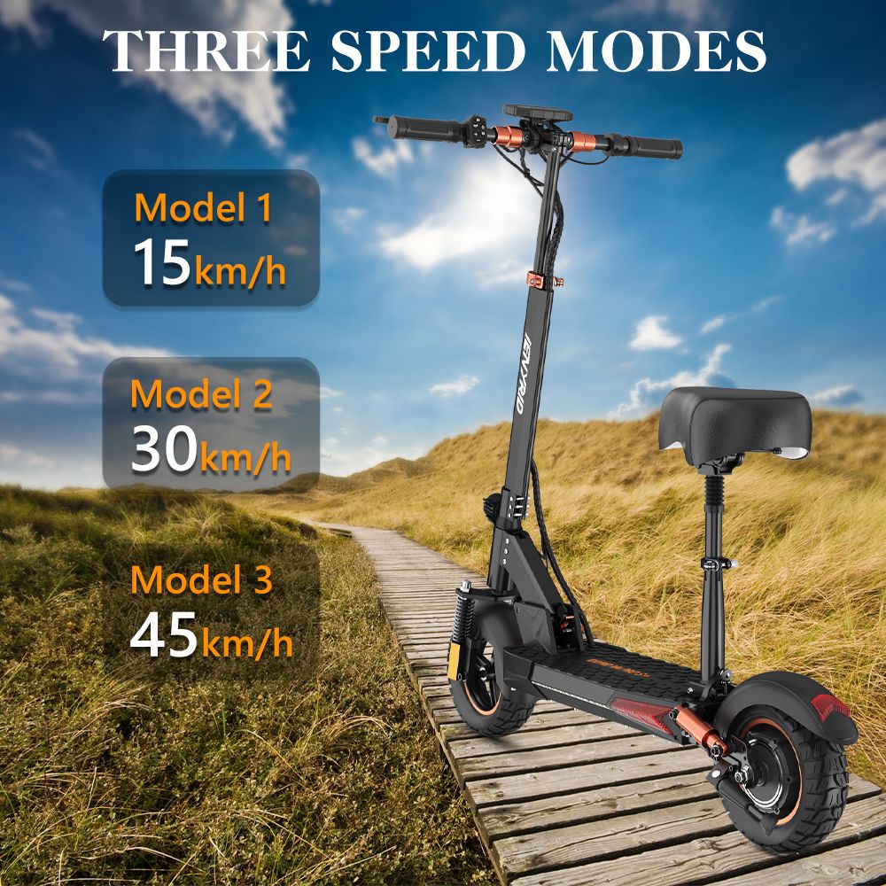 IENYRID M4 Pro S  Electric Scooter  800W Motor  48V 12 5AH Battery  10-inch Tire  45km/h Max Speed  20-30km Range  Dual Disc Br