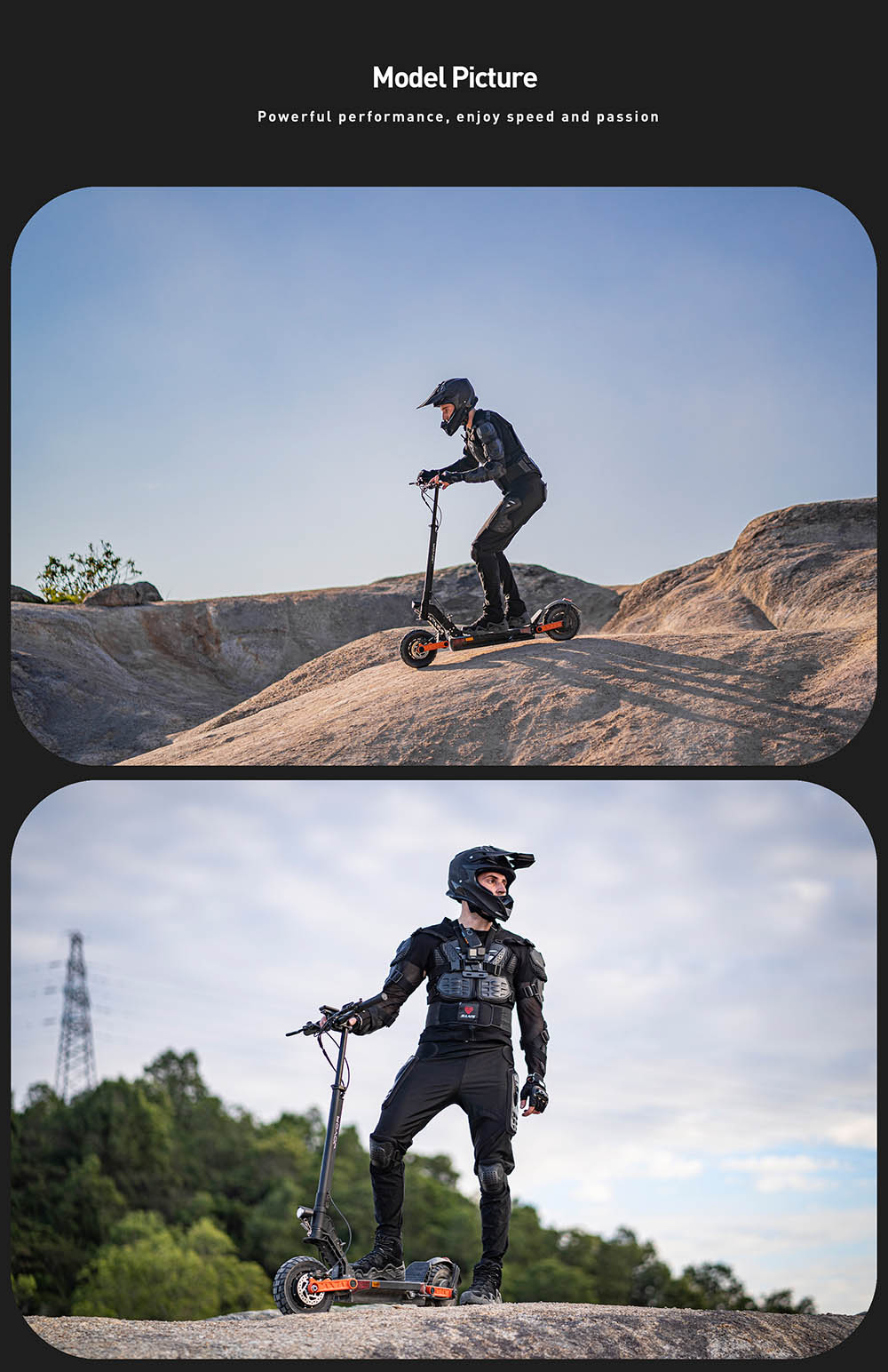 Joyor S8 Electric Scooter  600W Motor  48V 26AH Battery  10 Inch Tires  25km/h Max Speed  90km Range  Dual Mechanical Disc Brak