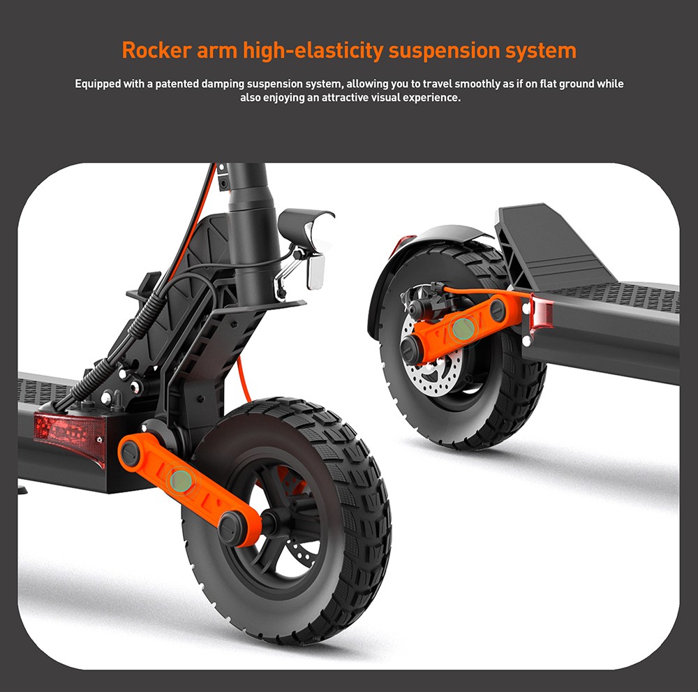 Joyor S8 Electric Scooter  600W Motor  48V 26AH Battery  10 Inch Tires  25km/h Max Speed  90km Range  Dual Mechanical Disc Brak