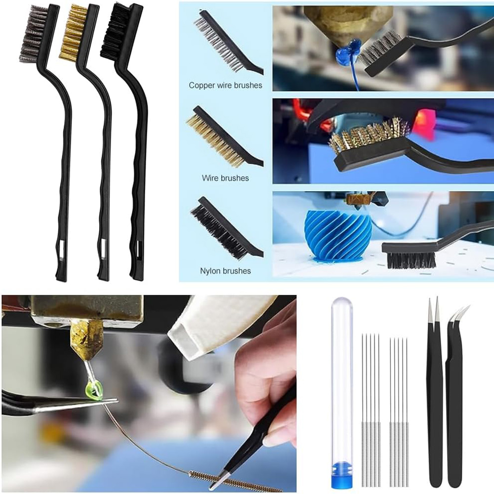 58Pcs Mintion Multi-Purpose Pro Grade 3D Printer Accessories Kit  3D Print Cleaning and Removal Kit 