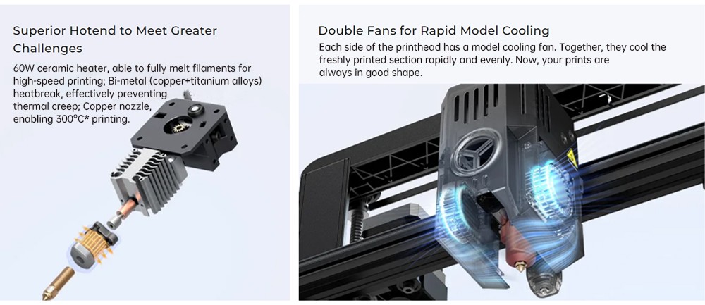 Creality Ender-3 V3 KE 3D Printer  Auto Leveling  0  1mm Printing Accuracy  500mm/s Max Printing Speed  220*220*240mm