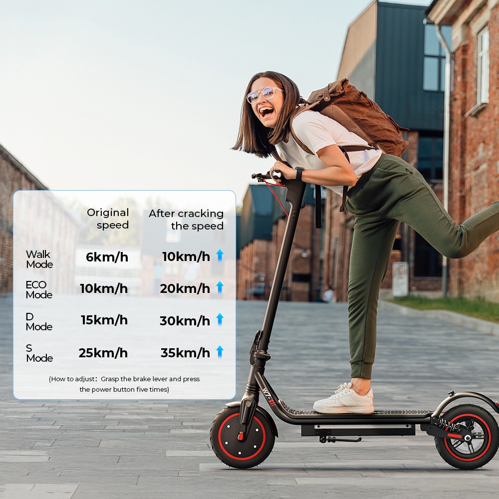 iScooter W7 Electric Scooter  350W Motor  42V 7 8AH Battery  8 5-inch Tire  35km/h Max Speed  30km Range  Disc Brake  Dual Shoc