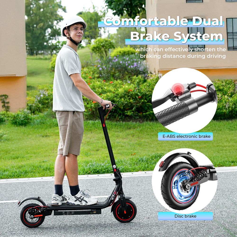 iScooter W7 Electric Scooter  350W Motor  42V 7 8AH Battery  8 5-inch Tire  35km/h Max Speed  30km Range  Disc Brake  Dual Shoc