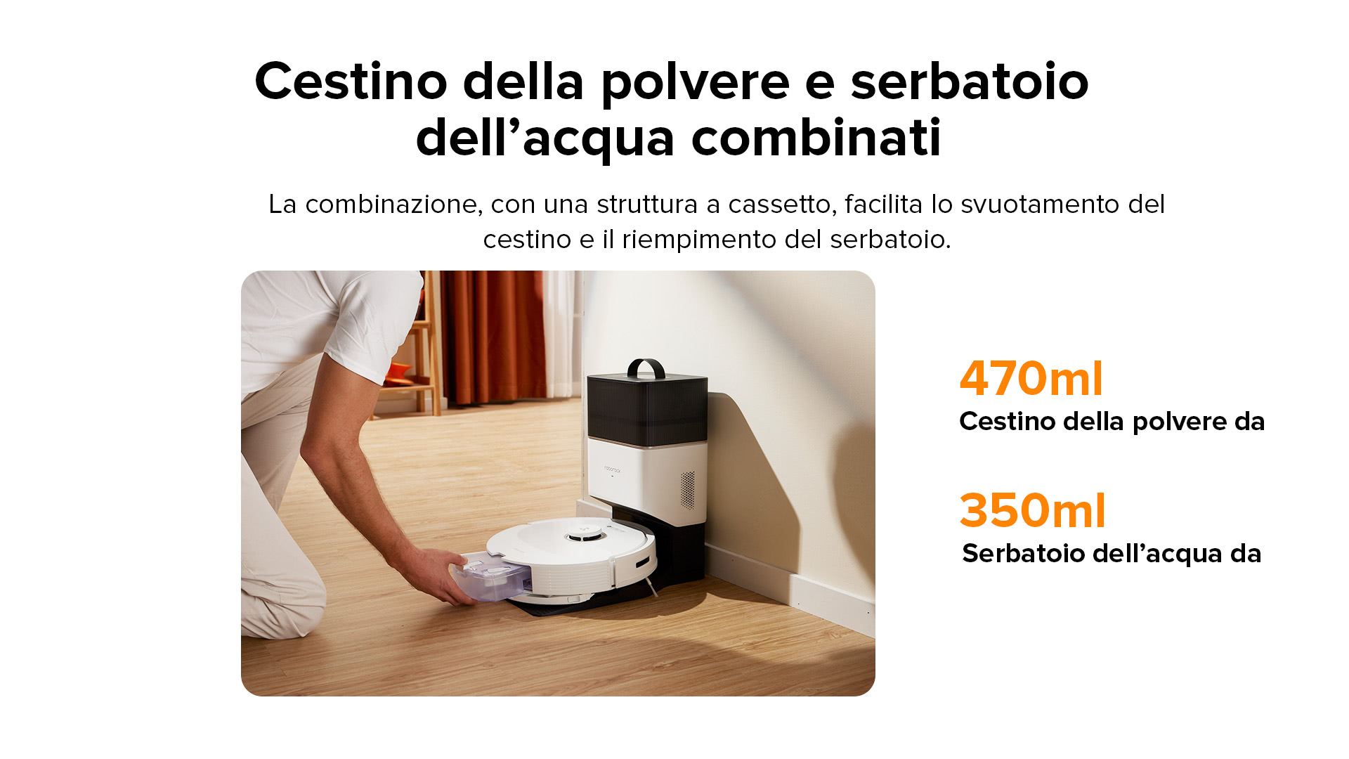 Roborock Serie Q8 Max, Dyad Pro Combo - Scopri Innovative Soluzioni per la  Pulizia